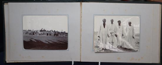 An Edwardian Egypt photo album dated 1902 reputedly from Sir Malcolm Campbell